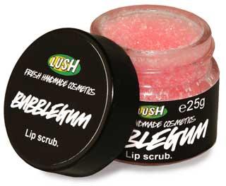 Review : LUSH Bubblegum lip scrub
