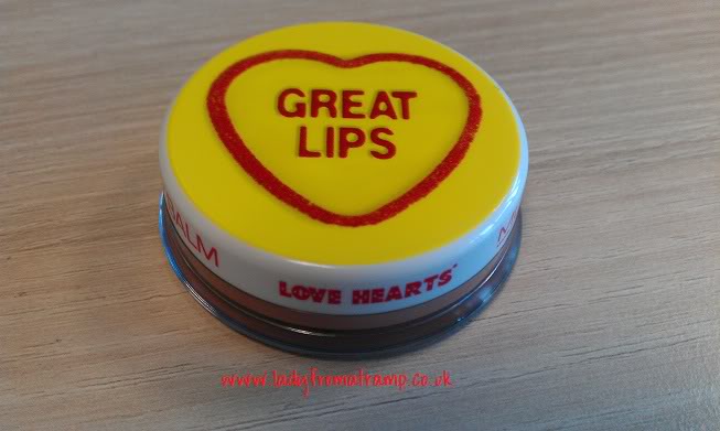 MUA & Love Hearts lip balm – Great Lips