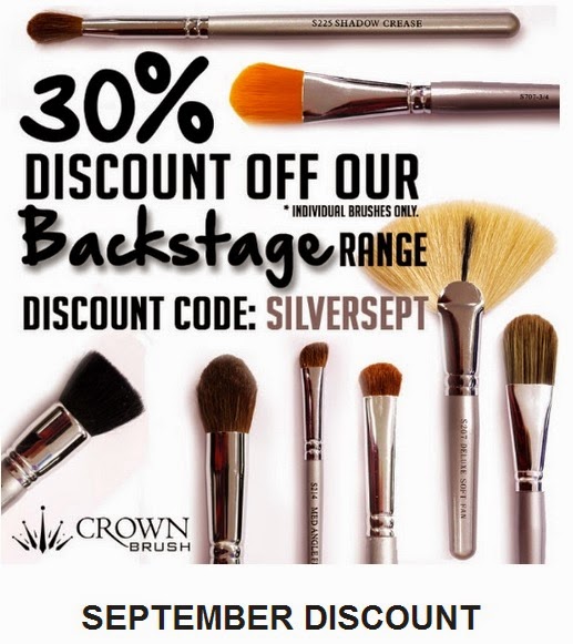 Crown Brush 30% Discount Code for September