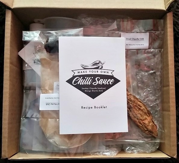 Upton Cheyeny Chilli Company Make Your Own Chilli Sauce Kit Firebox 2