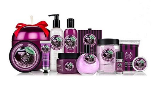 Body Shop Christmas Selection Frosted Plum