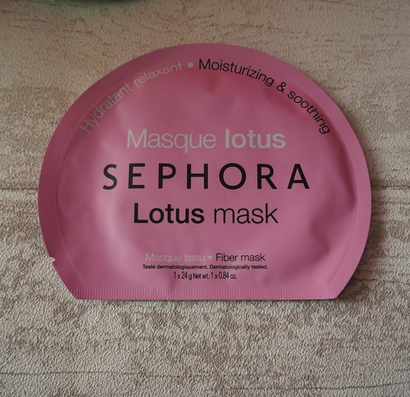 Sephora Lotus Mask Sheet Mask