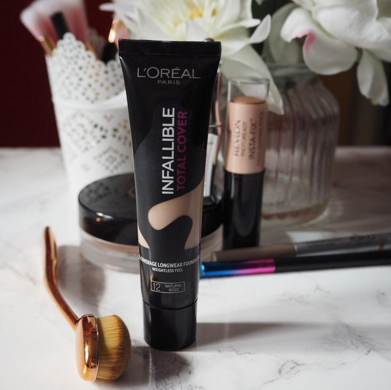 Loreal Infallible Total Cover Foundation Review