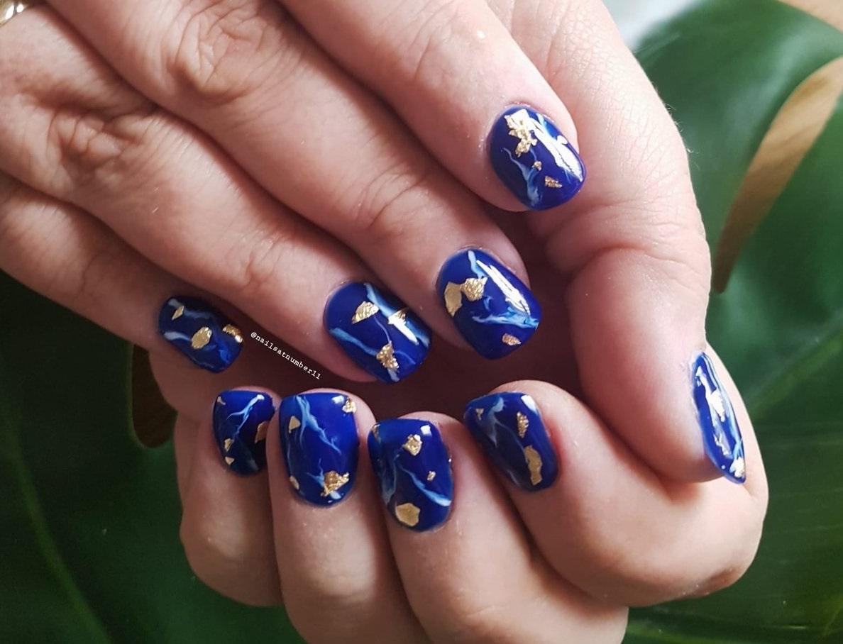 Lapis Lazuli Nails